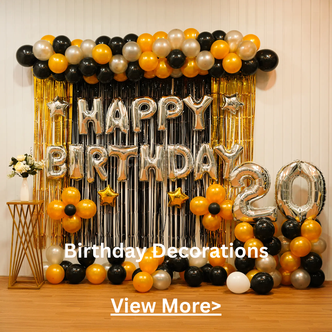 birthday balloon decoration hyderabad