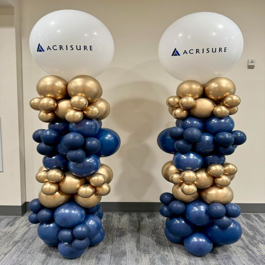 office balloon decoration